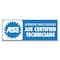 Signmission ASE Certified Technicians Banner Concession Stand Food Truck Single Sided B-120-30008 - alternate 1